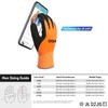 Vgo... Thermal Waterproof Work Gloves Winter Palm Latex for Freezer