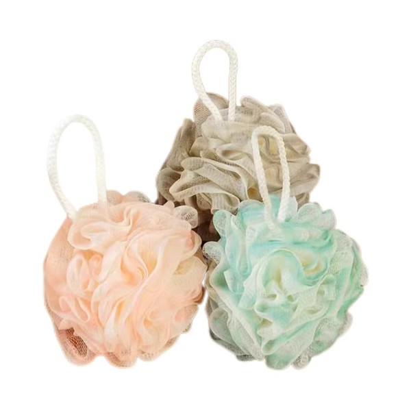 3 Pack Bath Sponge Shower Loofahs Balls 30g/PCS for Body