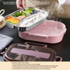 Stainless Steel Lunch Box Office Worker Student Children's Canteen Compartment