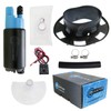 QFS Motorcycle Fuel Pump with Enhanced Installation Kit Replacement for