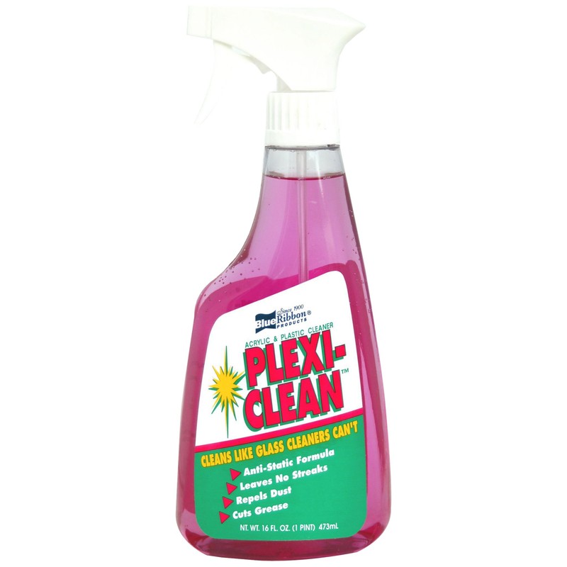 Blue Ribbon Plexi-Clean Acrylic and Plastic Cleaner, 16 fl. oz.