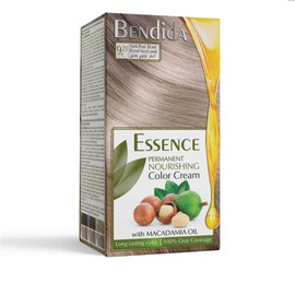 Bendida Permanent Hair Colour - Hair Dye, Red, Brown, Matted Blonde, Black, Ash Blonde, Hair Colours with Macadamia Oil, Hair Dye with Long-Lasting Colour 120 ml (9.21 Dark Pearl Blonde)