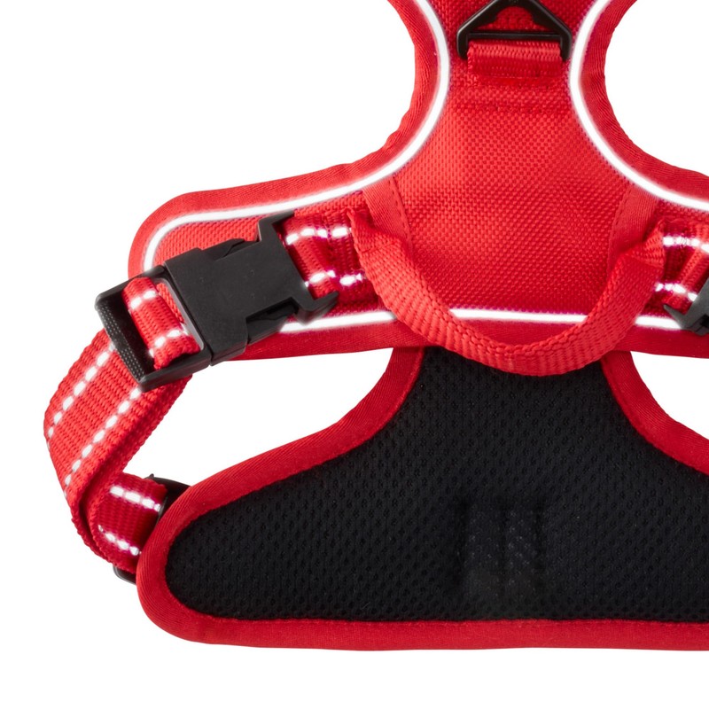 Pet Passion MAX - The Hardy Reflective Harness, RED, Small