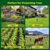 Mole Repellent Solar Powered 8 Pack, Snake Vole Repellent Outdoor,