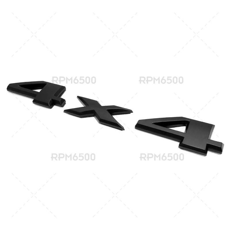 Mopar 2011-2020 Jeep Grand Cherokee Black 4X4 Liftgate Emblem Nameplate