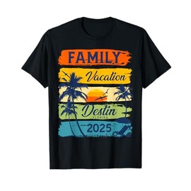Family Vacation Destin Florida 2025 Matching Family Group T-Shirt