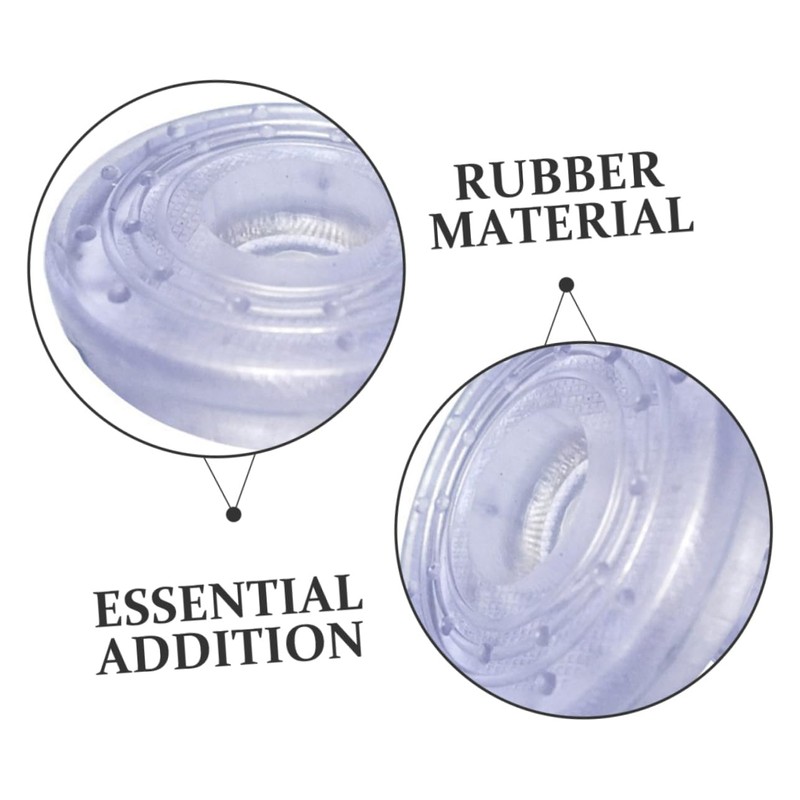 IWOWHERO 4pcs Nonskid Rubber Pads for Pull up Bar End