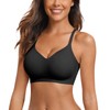 Vertvie Seamless Bra Women's Without Underwire Comfortable Bra Push Up