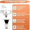 972098A Drain Stopper Polished Chrome Sink Stopper, Drain Sink Plug