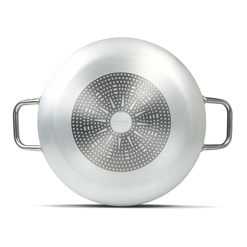 STP GOODS Flonal PROF PURA Deep Frying Pan with Two