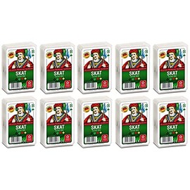 ASS Altenburger 22570027 - Tournament Picture Skat Playing Cards 59 x 91 mm - Pack of 10