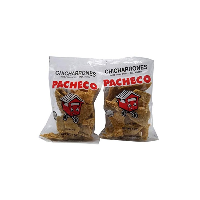Chicharrones Pacheco Los Originales de Puerto Rico 2 Pack