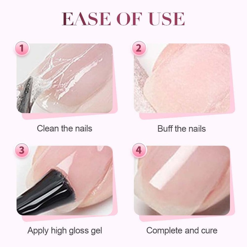 Gel Fortalecedor y Protector de Uñas con Extractos Orgánicos, Cuidado