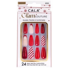 Cala GLAM COUTURE | COFFIN CANDY CANE | Holiday Edition