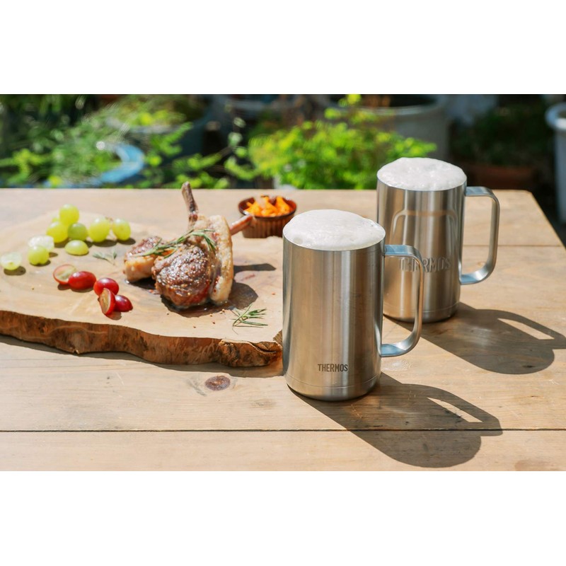Thermos JDK-600 S1 Vacuum Insulated Mug, 20.3 fl oz (600