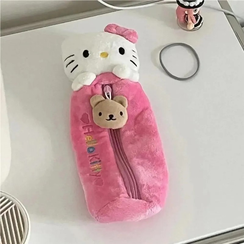 Nuevo Estuche For Lápices De Hellokitty, Bonito Estuche N