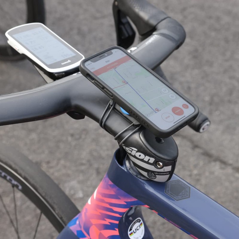 Quad Lock Flat Bar Adaptor for Stem/Handlebar Bike Mount