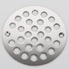 VOURUNA 4 Inch Screw-in Shower Strainer Drain Cover Replacement Floor