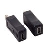 chenyang 2 Pack Mini USB Male/Female to Micro USB Male/Female