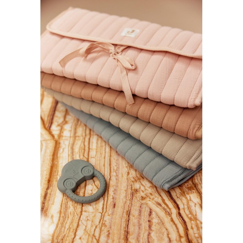 Jollein Baby Changing Mat, Hydrophilic, Olive Green, Changing Mat, 100%