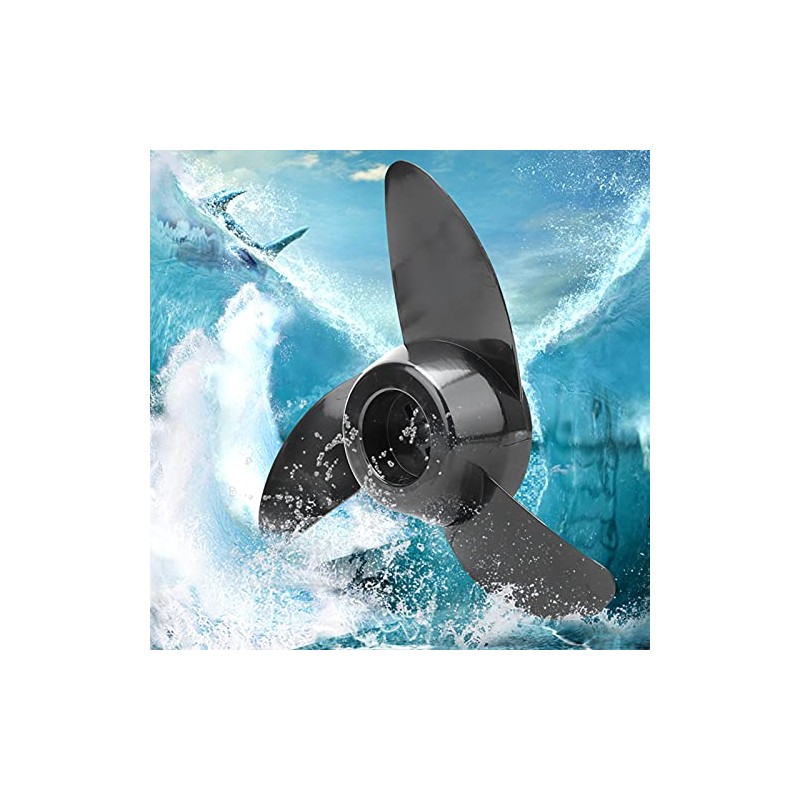 12v24v Outboard Propeller Thicken Plastic Electric Thruster Fitting Outboard Motor