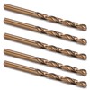 10Pcs Twist Drill Bit High Speed Steel Straight Shank Hole