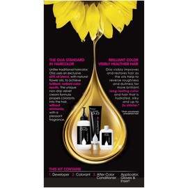 Garnier Olia Ammonia Free Permanent Hair Color, 100 Percent Gray Coverage (Packaging May Vary), 2.0 Soft Black Hair Dye, Pack of 1