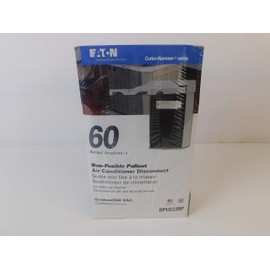 Cutler-Hammer DPU222RP Non-Fusible A/C Disconnect Switch, Gray