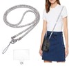 AOPNN Crossbody for Phone Lanyard/Chain Water Diamond Lanyard Universal Lanyard