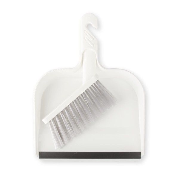 Skylarlife Mini cepillo de limpieza con recogedor de polvo, diseño práctico para escritorio, oficina, nido de mascotas, teclado, coches, encimera, migas, caja de arena