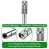 ATOPLEE 10pcs 0.8 mm Low Pressure Brass Mist Nozzles with