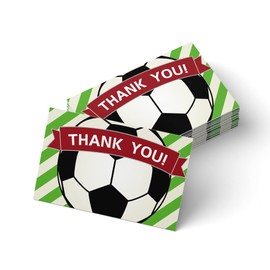 Soccer Thank you cards Encouragement Affirmation Surprise Notes Thank you We Appreciation you Pack of 100 3.5 x 2 Inch