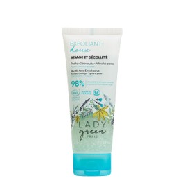 Lady Green Douce Métalorphose Gentle Facial Exfoliator Organic Young Skin 75 ml