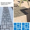 CJGQ Jumbo Size 2Pack Walk Maker Reusable Concrete Path Maker