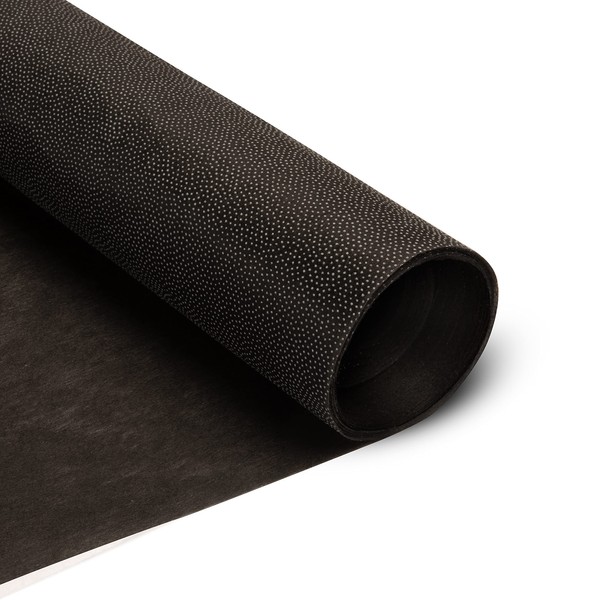 Realm Iron On/Fusible Interfacing Fabric (Charcoal, Medium Weight 75cm x