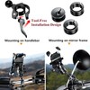 BRCOVAN Aluminum Alloy Handlebar Clamp Mount Base with 1'' TPU