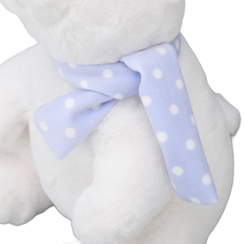 White Bear Stuffed Baby Soft Comfortable Cream Animal Plush Sleep