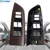Osompar Door Window Switch Bezel Front Left Driver Side Compatible