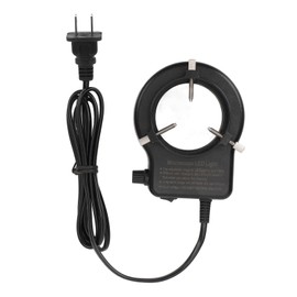 Microscope LED Light Source Professional Adjustable Brightness LED Microscope Lamp Source for Stereo Microscope Camera 100‑240V US Plug