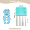 WEBEEDY 2 x Paper Quilling Tool Includes Blue Quilling Paper