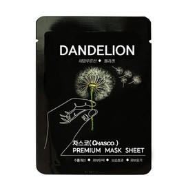 Chasco Dandelion Mask Pack Hyaluronic Acid Collagen Centella Asiatica Extract Naedonnaesan 10 Pieces 1 Set / 차스코 민들레 마스크팩 히알루론산 콜라겐 병풀추출물 내돈내산 10개입 1세트