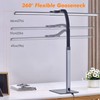 G Keni 3400 Lumen Led Desk Lamp with Clock, 25W