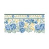 Graham and Brown Floral Die Cut Border Blue