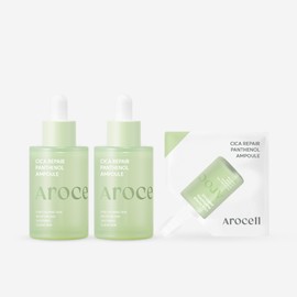 Arocel [Arocell] Cica Repair Panthenol Ampoule 40ml x 2 + Cica Ampoule Refill 40ml x 1 / [아로셀]시카 리페어 판테놀 앰플 40ml 2개 + 시카 앰플 리필 40ml 1개