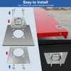Donext Recessed D-Ring Tie Down Anchors (6,000 lb. Capacity) -