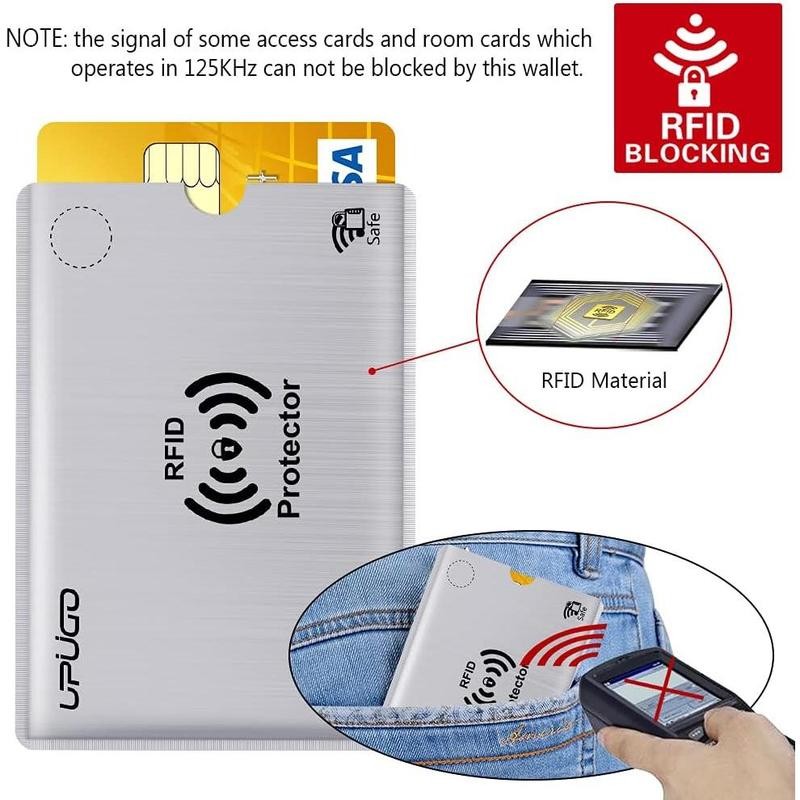 6 Pack 12mil New Medicare Card Protector Sleeves and 6