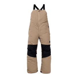Burton Kids’ Skylar 2-Layer Bib Pants – Waterproof Winter Snowboard Bib Pants – Summit Taupe, Small