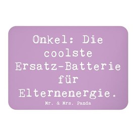 Mr. & Mrs. Panda Magnet Saying Uncle Energy - Gift, Whiteboard Magnet, Personal Memories, Special Gift, Birthday