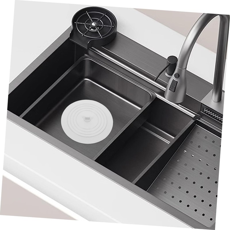Operitacx Rubber Drain Stopper for Bathtub and Kitchen Sink Multi