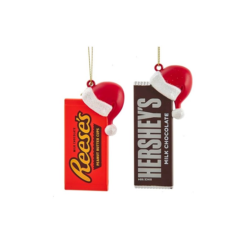 Kurt Adler Hershey's™ Bar & Reese's Peanut Butter Cups with